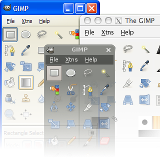 GIMP using Tango