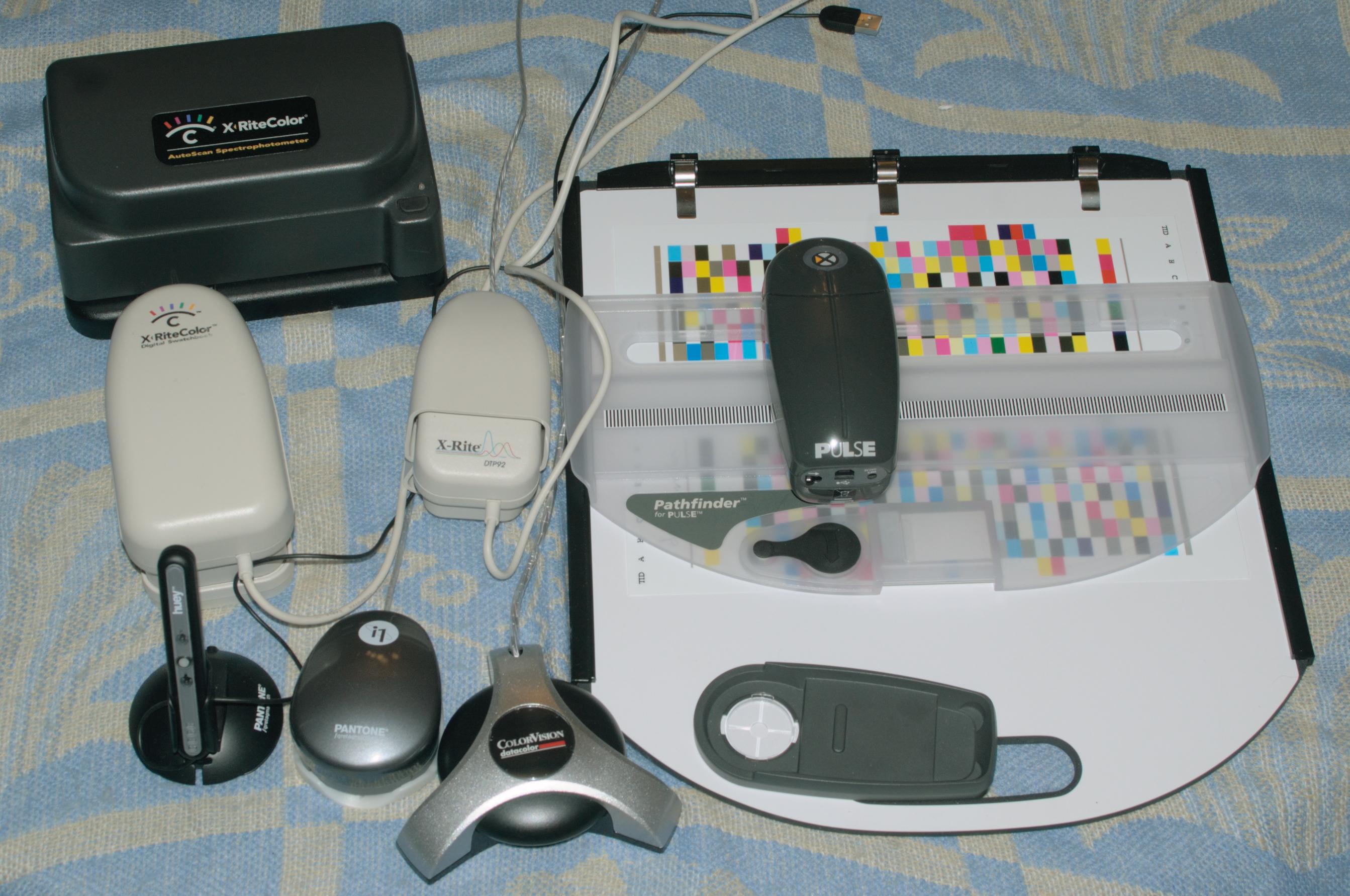 Spectrometers and colorimeters