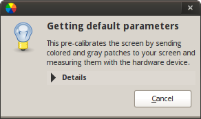 Getting default parameters