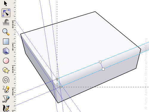 Creating a rounded corner using a gradient