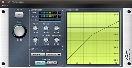 Calf Compressor as of Git master