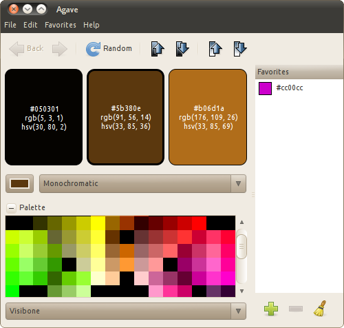 inkscape swatches dialog show only x