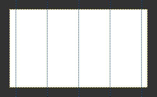 Spaced V-Guides output