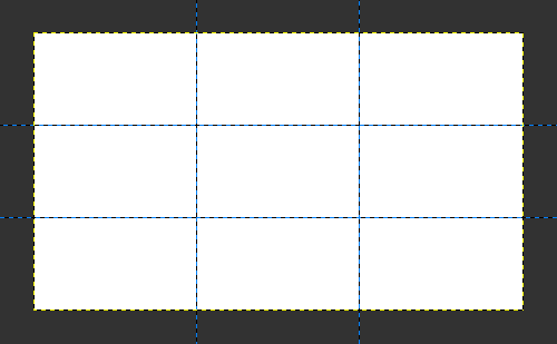 Rule Of thirds guides