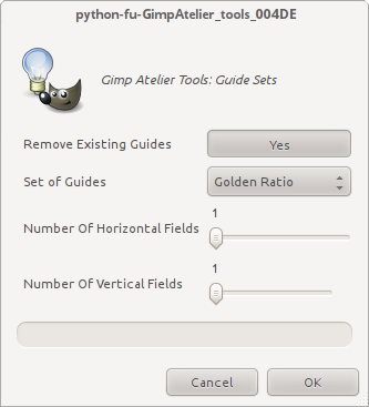 Guide Sets dialog