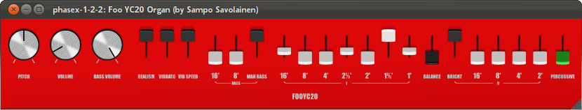 Foo YC20 organ emulator