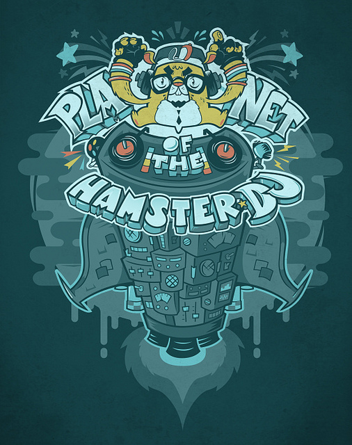 Planet of the hamster DJ