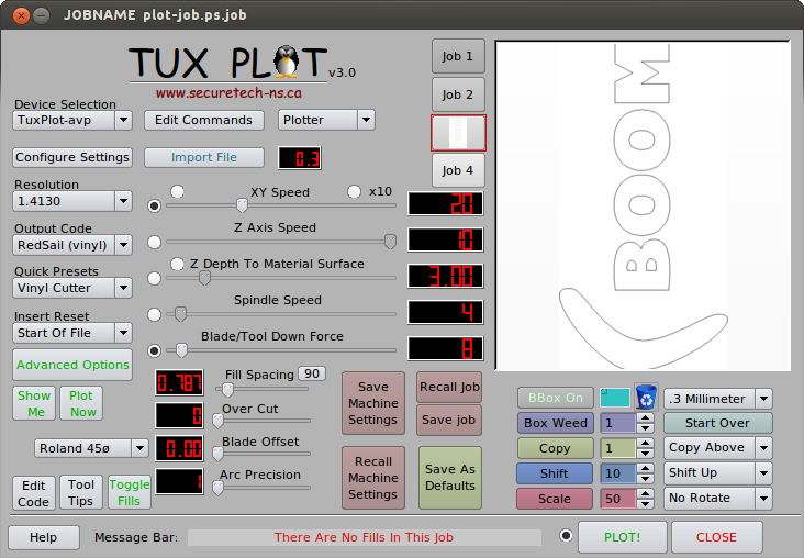 Libre Arts - Free tools for vinyl cutting on Linux