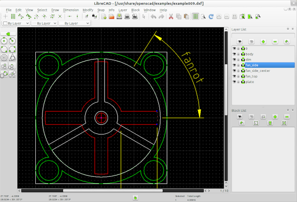 Librecad электрические схемы