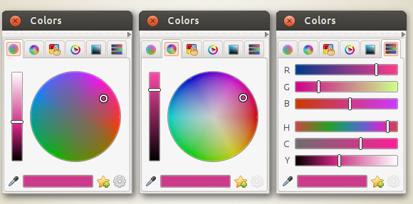 New color selectors