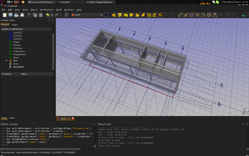 Arch in FreeCAD