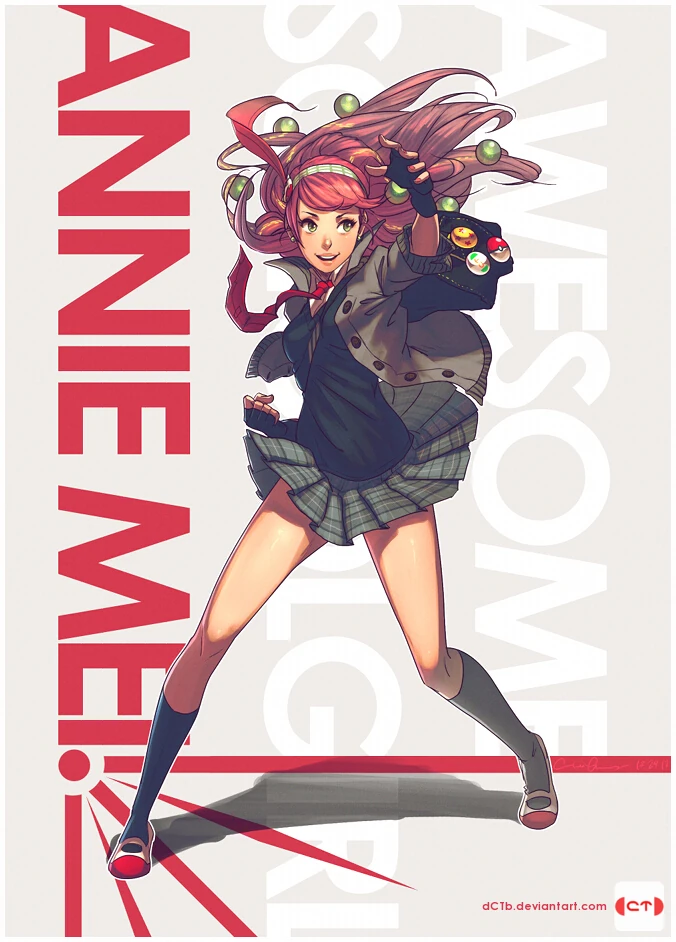 Awesome Schoolgirl Annie Mei!