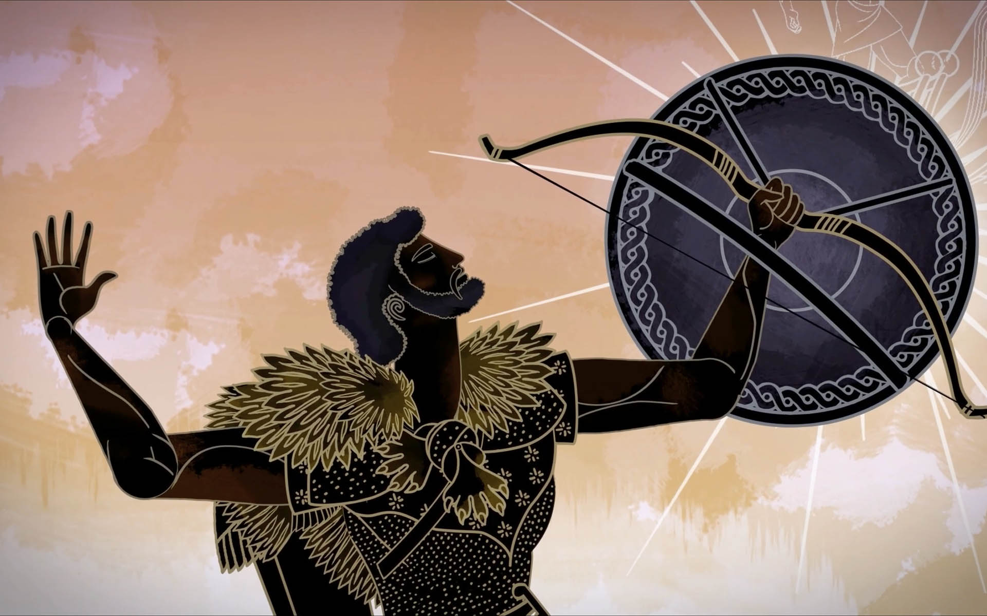 Excerpt from a short animated movie Herakles, Aux Origines De La Crau, by Les Fées Spéciales