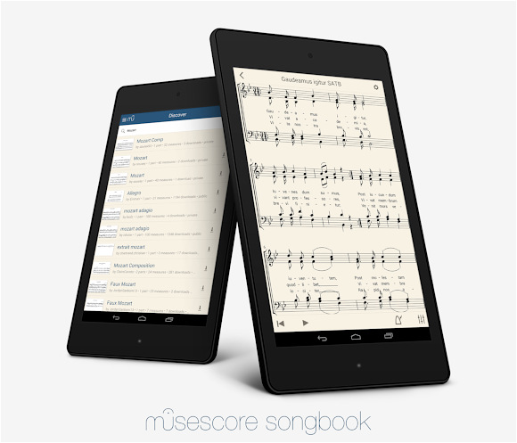 MuseScore Songbook on Android