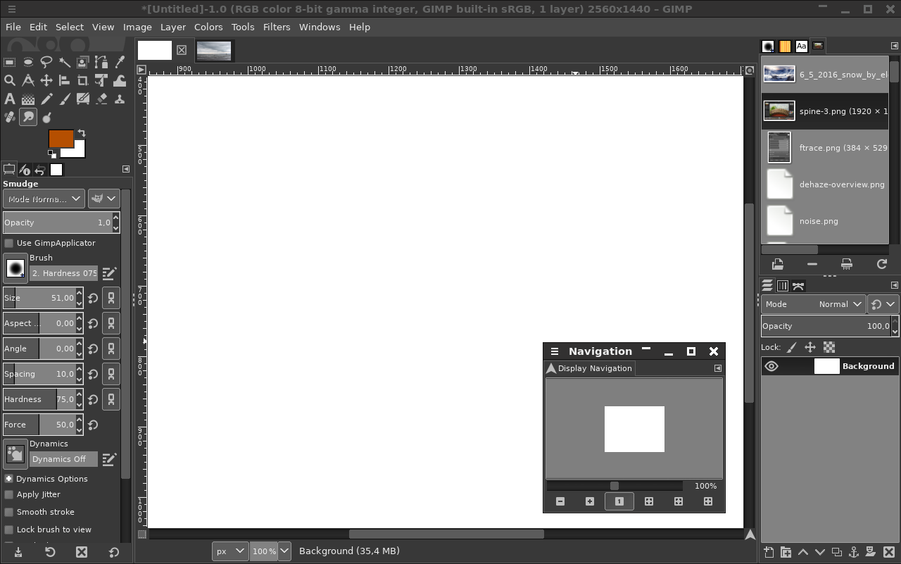 gimp photoshop click and drag layer