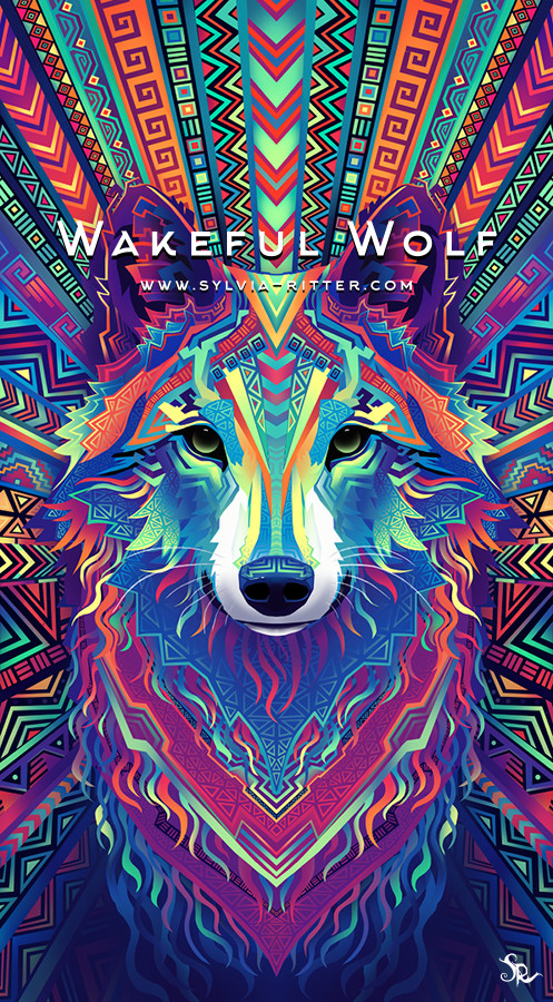 Tarot cards, Wakeful Wolf