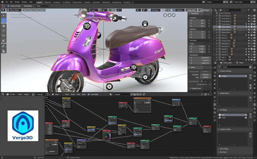 verge3D 2.9 for Blender