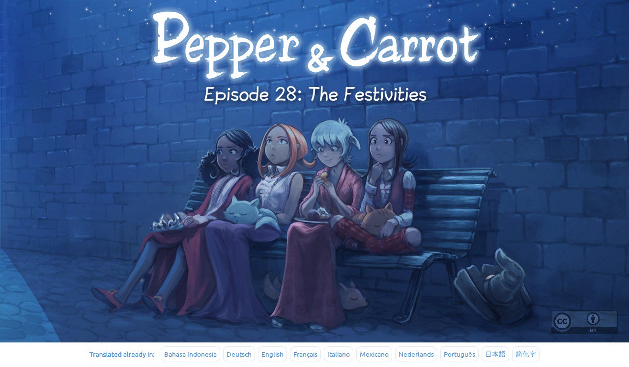 David Revoy, Pepper and Carrot, episode 28