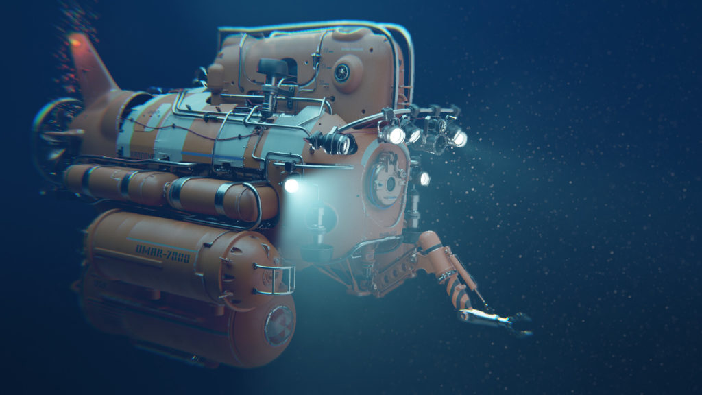 Gesy Bekeyei, Blender, Lobster submarine