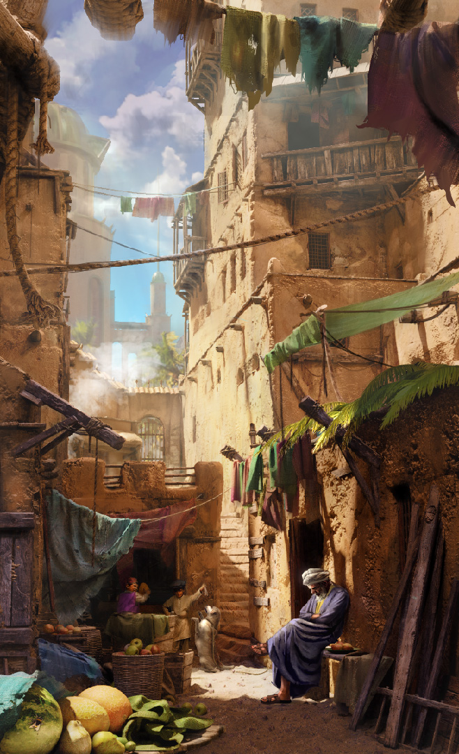 Aladdin fan art, Cycles render by SergOrc