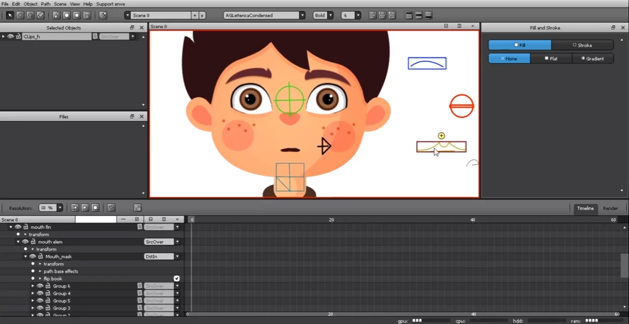 Editor tools and shortcuts, 2D Animation