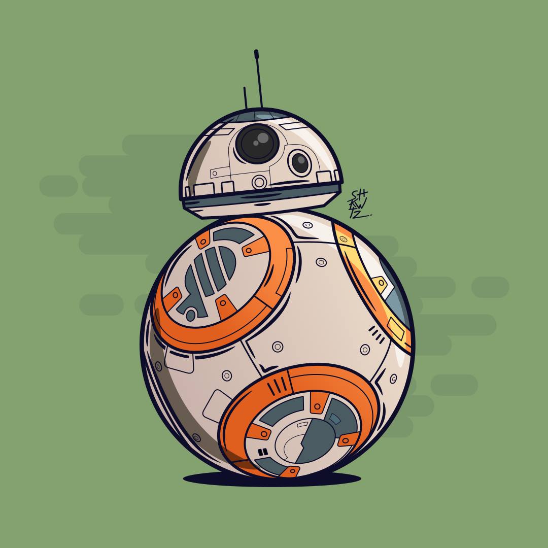 BB-8 droid by Thiago Ushkowitz‎