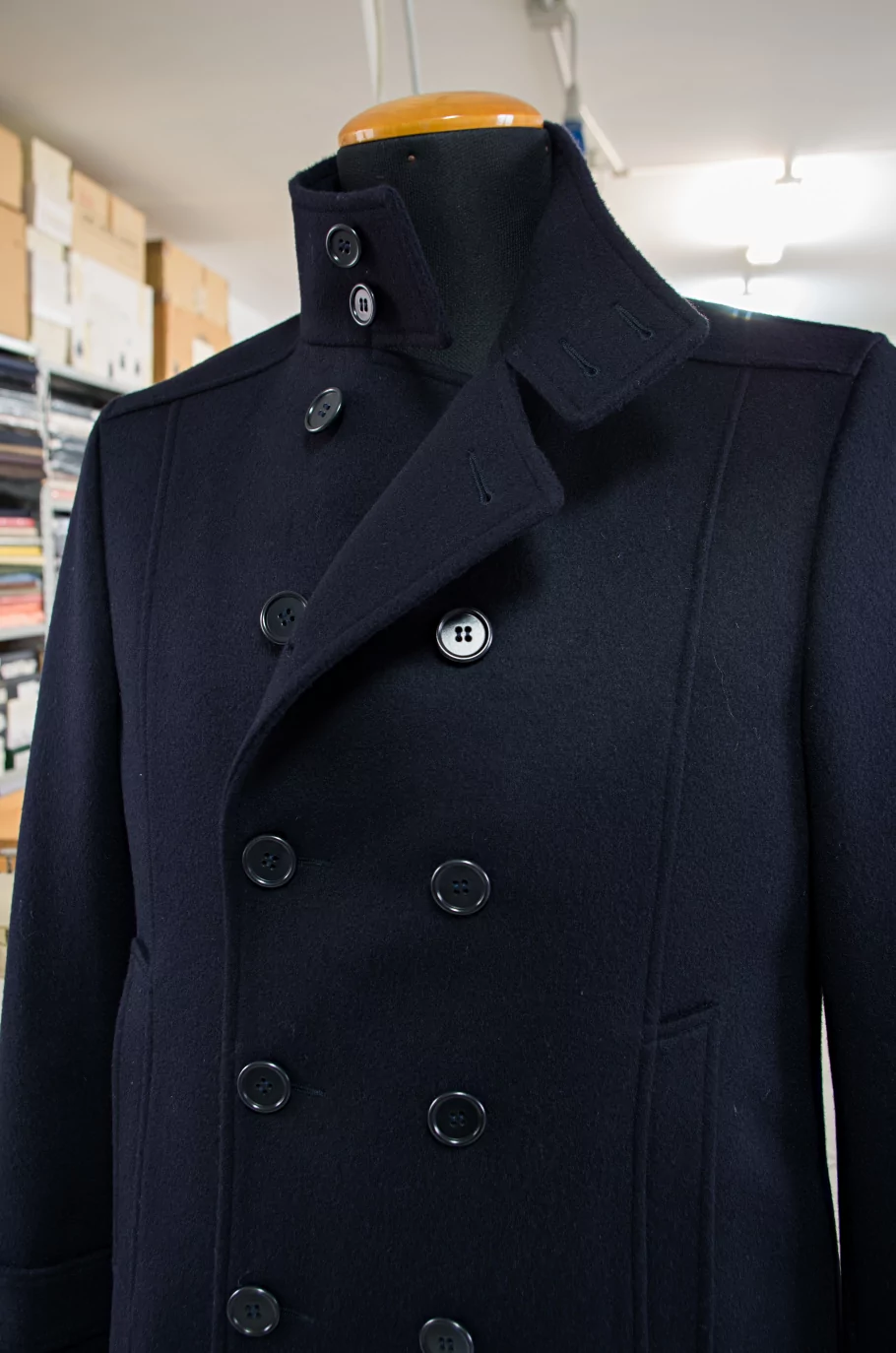 Man wool coat