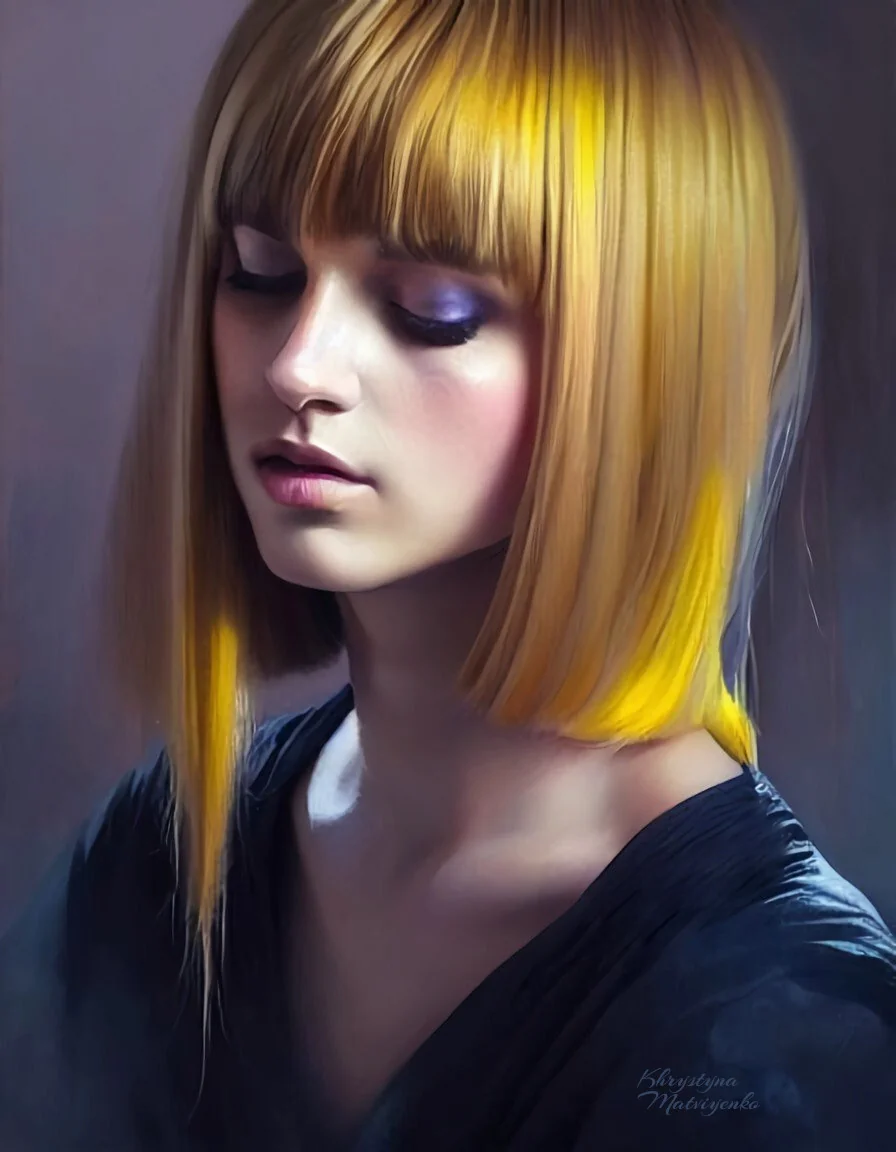 Portrait by Khrystyna Matviyenko