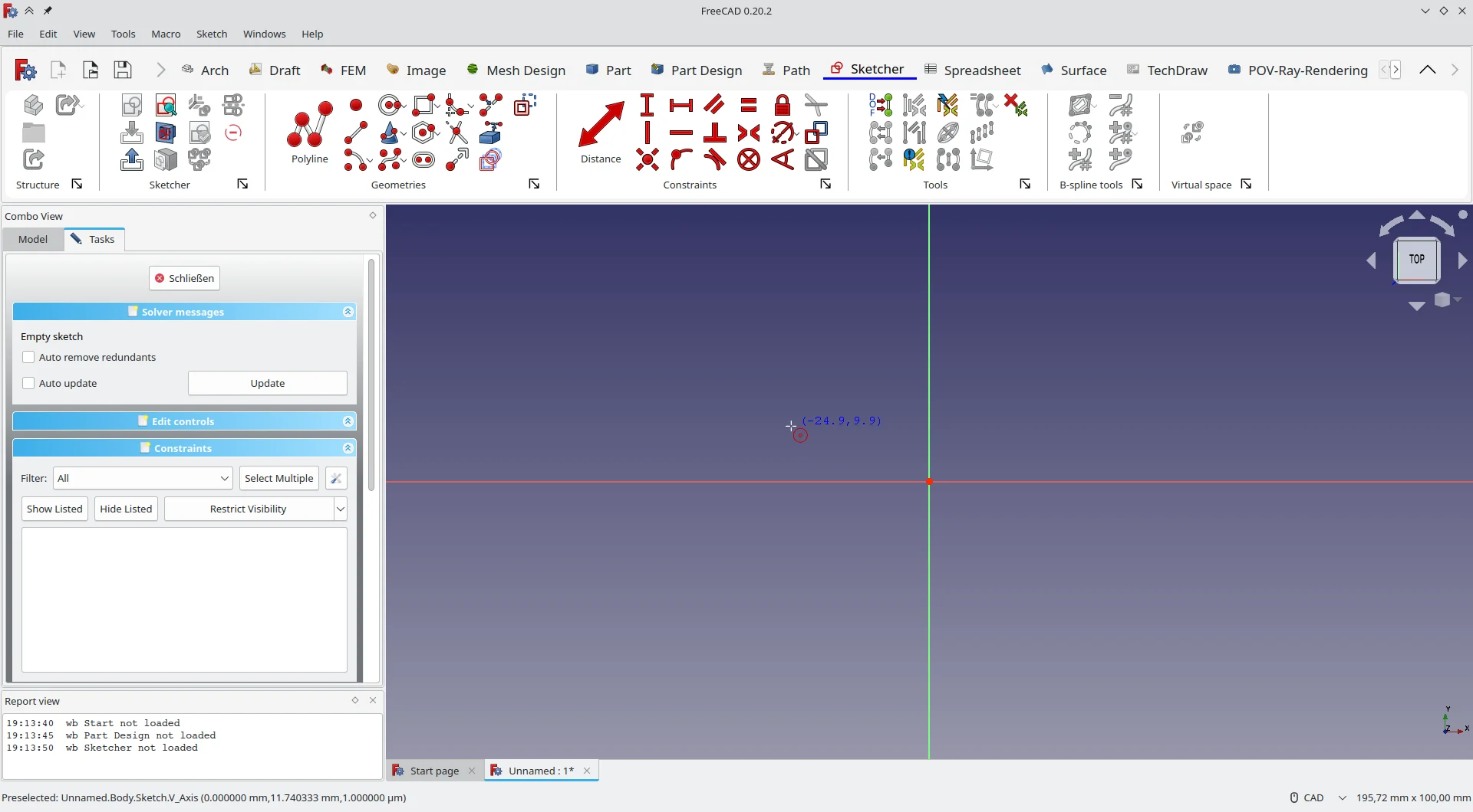 Draft implementation of Ribbon UI in FreeCAD