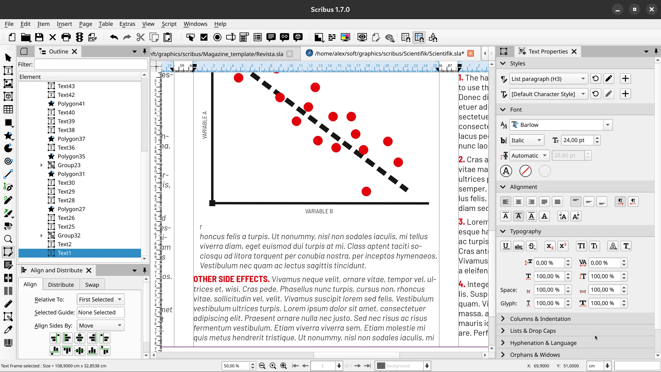 Scribus 1.7.0