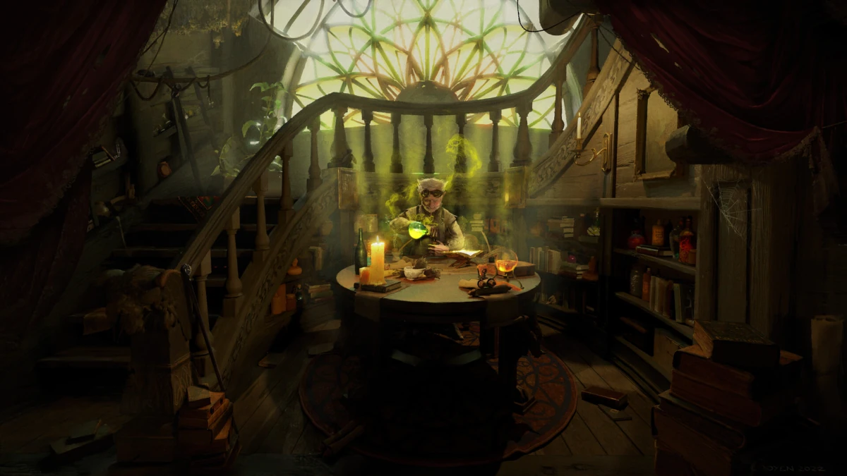 Oswald’s Alchemical Aether by Shawn Looyen