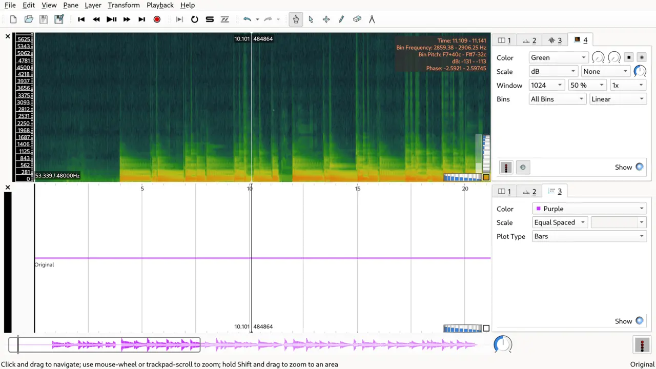 Lossy detector VAMP plugin