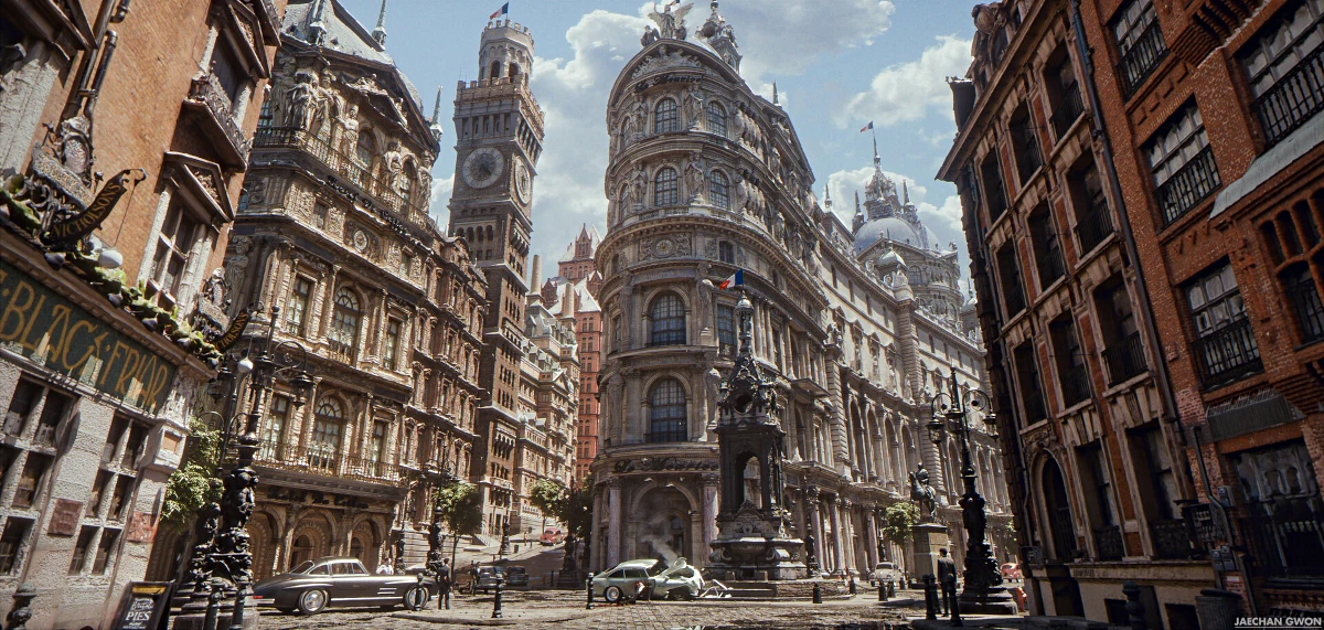 European City by Jaechan Gwon