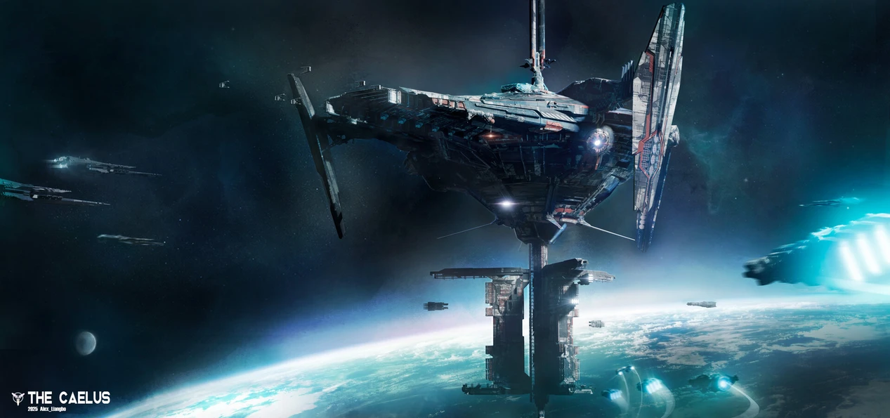 The Caelus Station by alex_liangbo