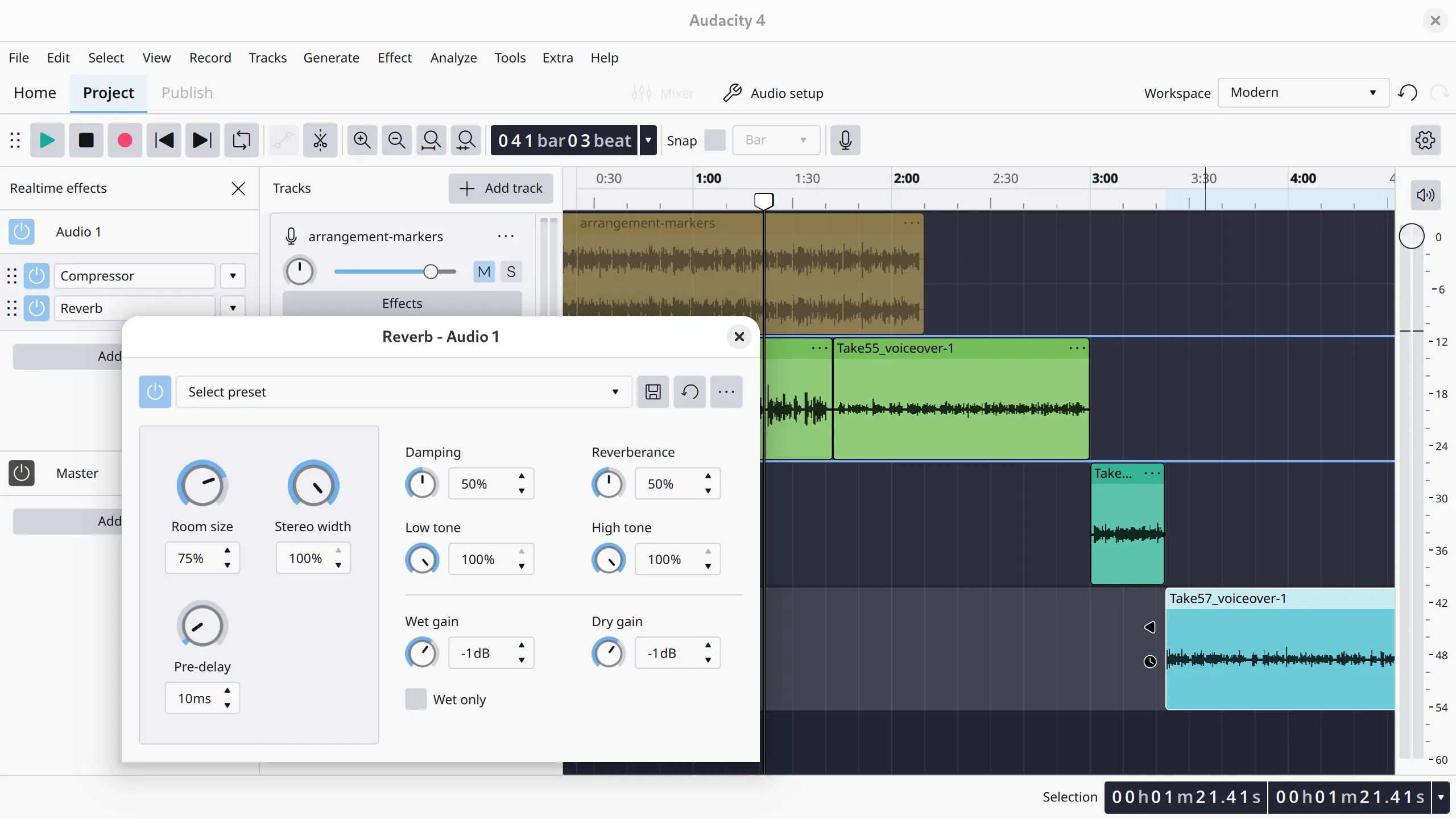 Audacity 4 alpha 1
