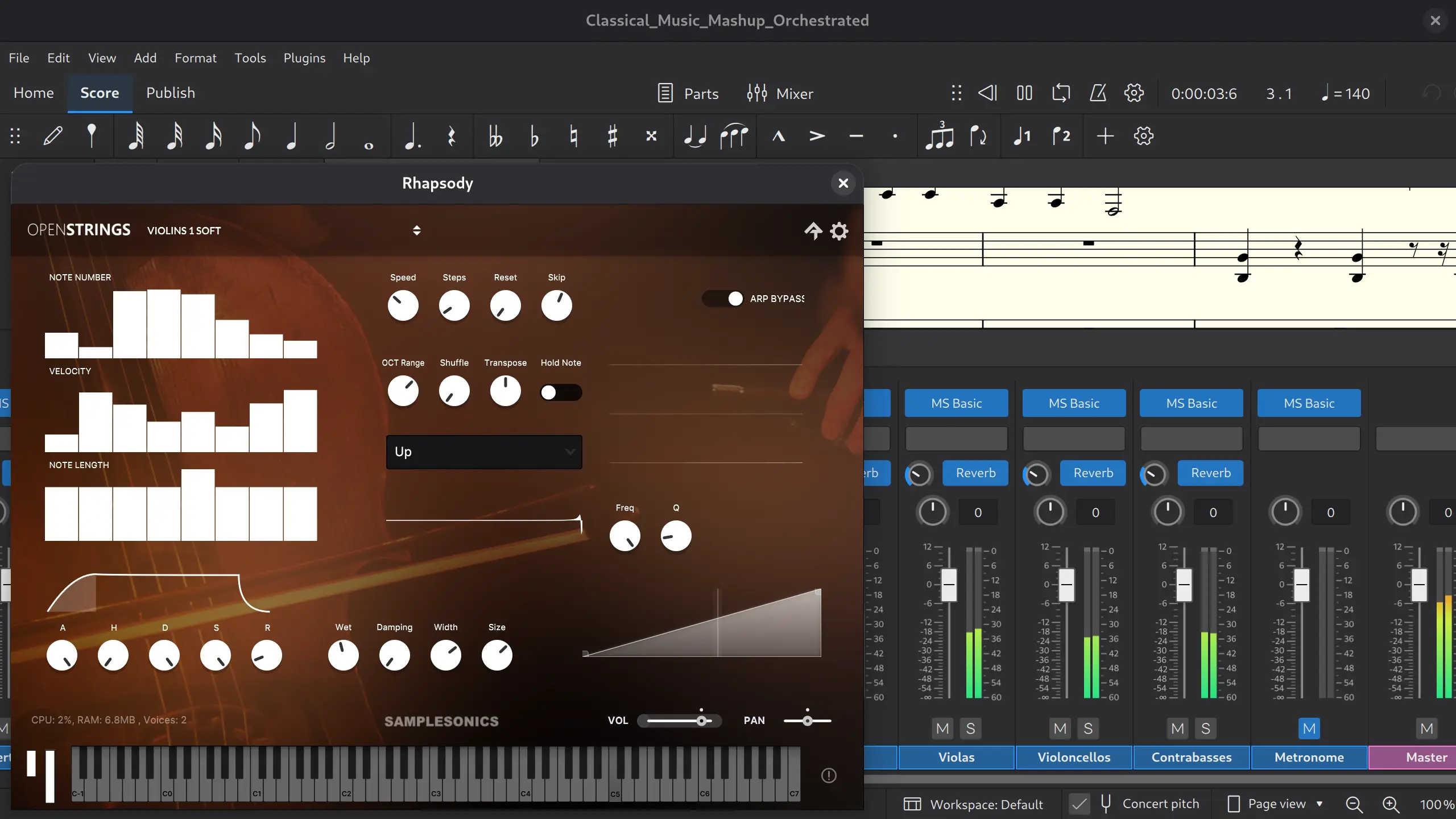 OpenStrings/Rhapsody in MuseScore Studio 4.6