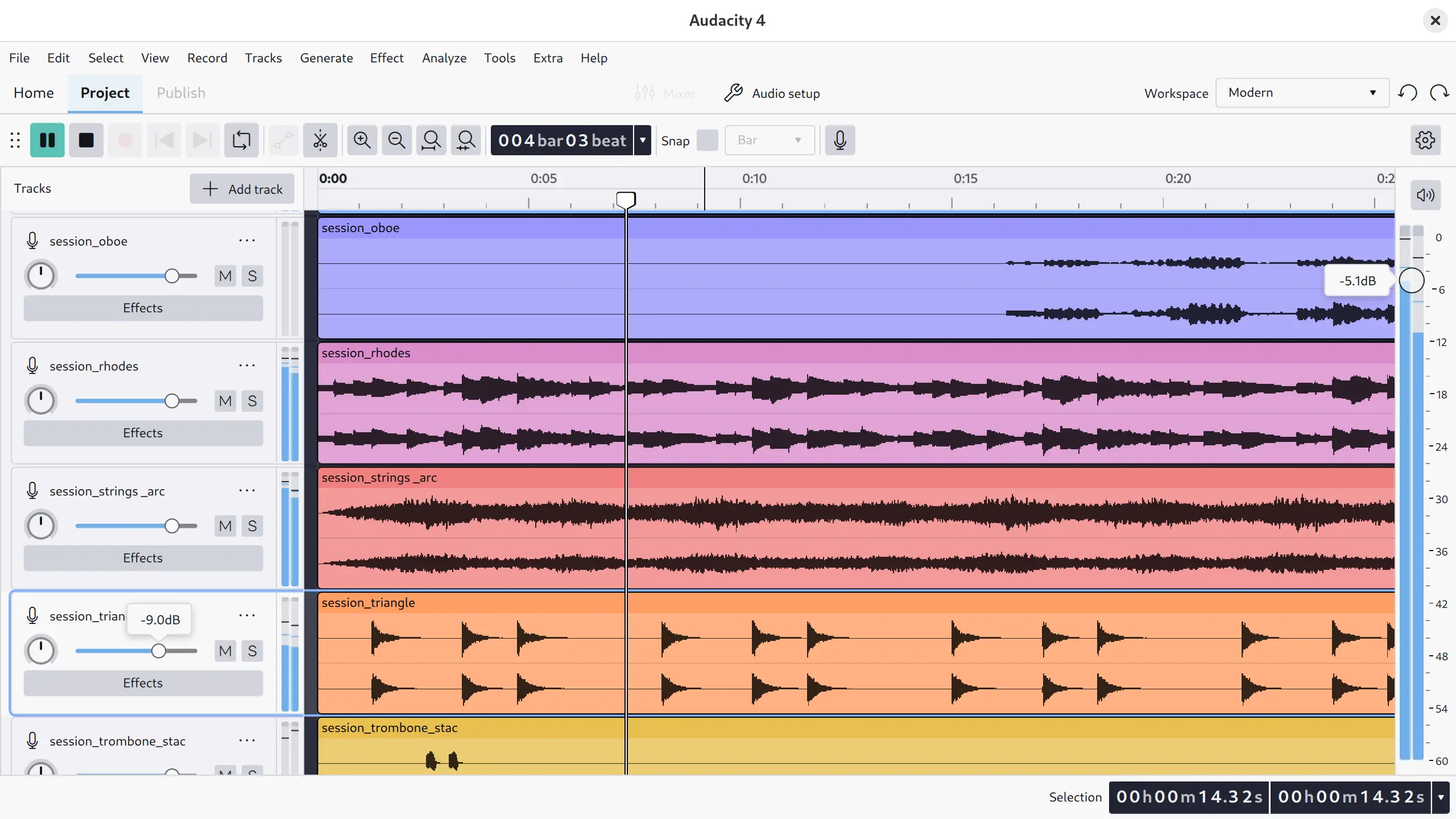 Audacity 4.0alpha2
