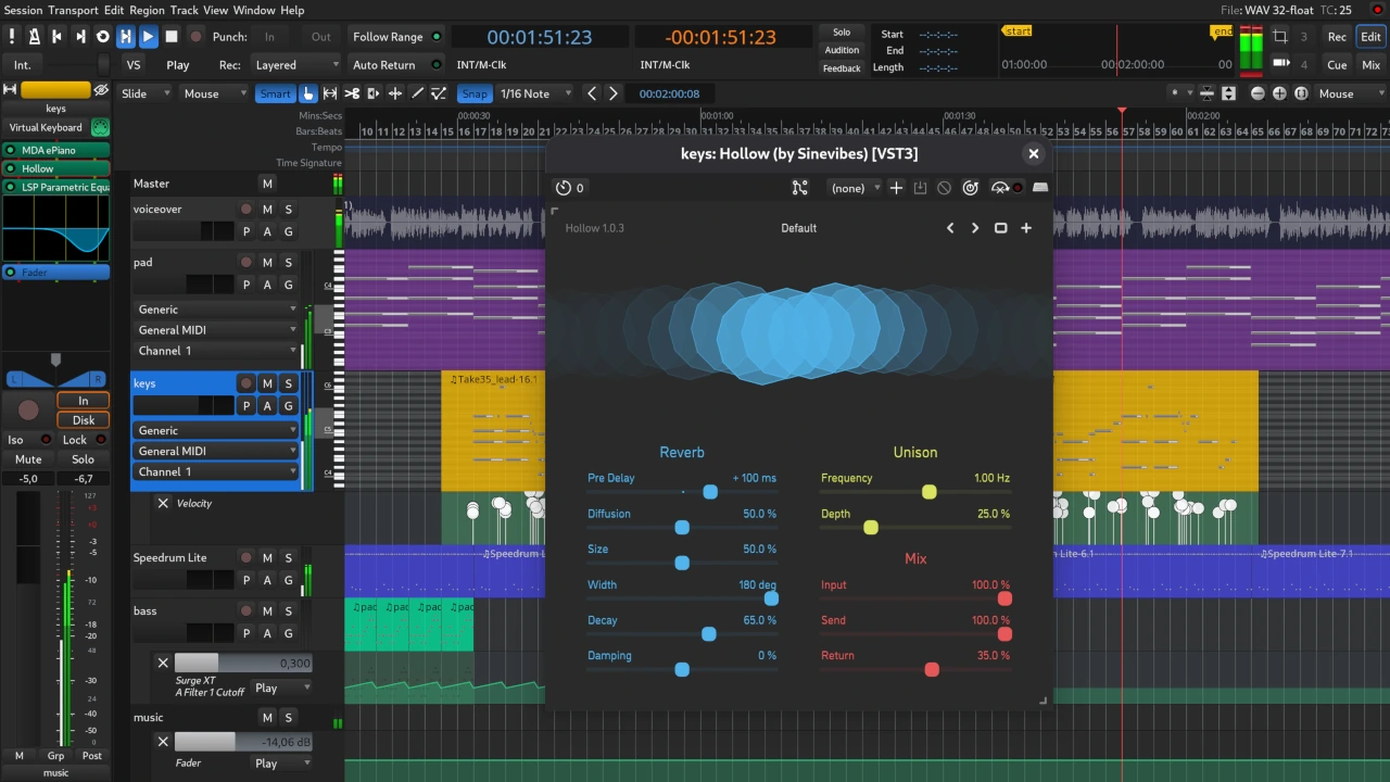 Hollow VST3 by Sinevibes